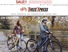 Tablet Screenshot of bikesxpress.com